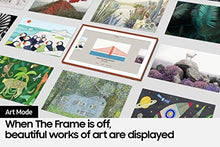 Load image into Gallery viewer, Samsung QN55LS03AA 55" LS03AA Series UHD LED 4K Smart TV with a Samsung VG-SCFA55BWB 55" The Frame Customizable Bezel - Modern Brown (2021)