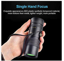 Load image into Gallery viewer, 4K 10-300X40mm Super Telephoto Zoom Monocular Telescope, Waterproof Fogproof Monocular with Smartphone Holder & Tripod -for Bird Watching/Hunting/Camping/Travelling/Hiking (with Tripod and Clip)