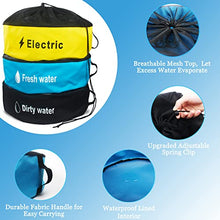 Load image into Gallery viewer, Inseknm RV Hose Bags, RV Accessories Storage Bags for Sewer Hoses, Fresh/Black Water Hoses and Electrical Cords (with 1 Storage Straps) (1 Pack Fresh Water)