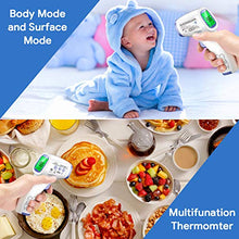 Load image into Gallery viewer, Thermometer for Adults, No Touch Forehead Infrared Medical Thermometers for Fever, Digital Baby Thermometer with Instant Readings and Used for Kids, Indoor, Outdoor Use