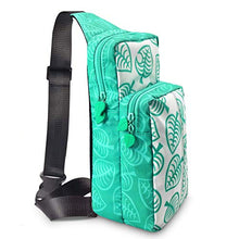 Load image into Gallery viewer, Switch Travel Bag, Compatible for Nintendo Switch / Switch OLED,Console,Dock,Joy-Con&Switch Accessories, Nylon Water Resistant Portable Shoulder Chest Crossbody Side Bag Sling Backpack for Men & Boys