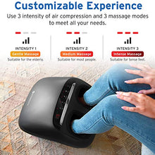 Load image into Gallery viewer, Etekcity Foot Massager Machine with Heat and APP Remote, Gifts for Women Mom Men Dad, Shiatsu Deep Kneading & Multi Air Compression, Relieve Foot Pain and Plantar Fasciitis, Fit up to Men Size 12