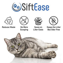 Load image into Gallery viewer, SiftEase Litter Box Cleaner Litter Sifter - No More Scooping | Works with Any Cat Litter Box to Clean Litter, Eliminate Odors, and Allows Reuse of The Litter (Original)