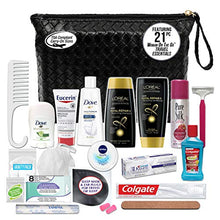 Load image into Gallery viewer, Convenience Kits International Women’s Premium 21-Piece Assembled Necessities Travel Kit, Featuring: L'Oreal Paris Hair Products