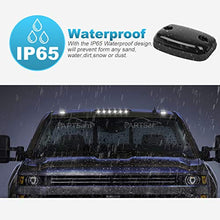 Load image into Gallery viewer, Partsam 3X Smoke/White 12LED Cab Marker Roof Running Top Lights Assembly + Wire Harness Compatible with Silverado/ Sierra 1500 2500 2500HD 3500 3500HD 2014 2500HD 3500HD 2007-2013