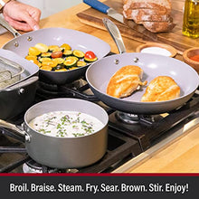 Load image into Gallery viewer, Granite Stone Pro Chalk Nonstick Pots & Pans Set 13 Piece Hard Anodized Premium Cookware Set with Ultra Nonstick Diamond & Mineral Coating, Oven, Dishwasher, & Metal Utensil Safe, Cool Touch Handles …