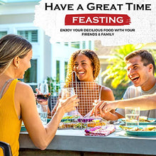 Load image into Gallery viewer, Grill Basket, Barbecue BBQ Grilling Basket, Stainless Steel Large Folding Grilling baskets With Handle, Portable Outdoor Camping BBQ Rack for Shrimp, Vegetables, Barbeque Griller Cooking Accessories