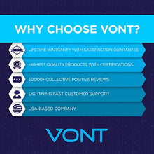 Load image into Gallery viewer, Vont 'Scope' Bike Light, Bicycle Light Installs in Seconds Without Tools, Powerful Bike Headlight Compatible with: Mountain, Kids, Street, Bikes, Front & Back Illumination