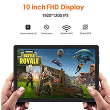 Load image into Gallery viewer, 10.1 inch Tablet, Octa-Core Processor, Android 9.0 Pie, 32GB Storage, ZONKO 1200x1920 IPS HD Display Best for Watch Movie and Photo, 2.4GHZ-5GHZ WiFi, Black