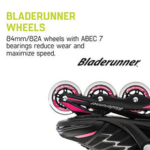 Load image into Gallery viewer, Bladerunner by Rollerblade Advantage Pro XT Women's Adult Fitness Inline Skate, Black and Pink, Inline Skates