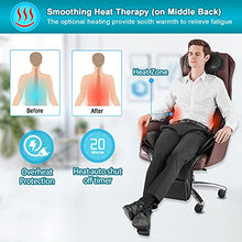 Load image into Gallery viewer, Sotion Back Massager with Air Compress & Heat, Vibrating Massage Chair Pad for Home or Office Use ,Height Adjustable Massage Seat Helps Relieve Stress and Fatigue for Neck, Back, Waist and Hips