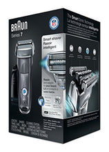 Load image into Gallery viewer, Braun Electric Razor for Men, Series 7 7865cc Electric Foil Shaver With Precision Beard Trimmer, Rechargeable, Wet & Dry, Clean & Charge Station & Travel Case