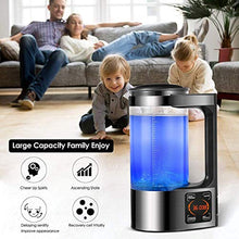 Load image into Gallery viewer, DQXY Hydrogen Water Bottle Generator,Portable Hydrogen Water Ionizer Machine,Hydrogen Rich Water Maker 2L Large Capacity Health Cup for Family Use