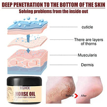 Load image into Gallery viewer, Horse Oil Foot Cream, Repair Of Cracked Heel, Foot Exfoliating Foot Mask, Toenail Care Cream, Foot Mask, Hand And Foot Moisturizing Cream (30g)
