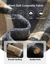 Load image into Gallery viewer, Chrisuno Women's Long Wool Trench Coat Winter Oversize Overcoat Yellow Plaid M