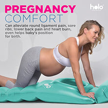 Load image into Gallery viewer, HOLO The Original Inflatable Pregnancy Pillow, Pregnancy Bed + Maternity Raft Float with a Hole to Lie on Your Stomach During Pregnancy, Safe for Land + Water, Mint