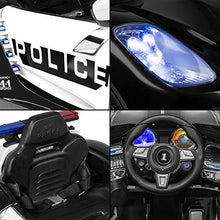 Load image into Gallery viewer, Best Choice Products 12V 2-Speed Kids Police Sports Car Ride On w/ AUX Port, Parent Remote Control, Working Intercom, Headlights, Sounds