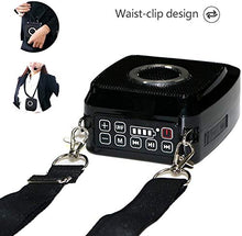 Load image into Gallery viewer, Winbridge S92 25 Watts Mini Portable Rechargeable Voice Amplifier Pa System Speaker with Two Microphones UHF Compact Handheld and Wireless Headset Mic for Karaoke, Teachers, Tour Guides, Trainers