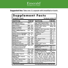 Load image into Gallery viewer, Women's 45+ 1-Daily Multi - Multivitamin with CoQ10, Vitamin K2 (MK-7) & Extra Calcium - Supports Healthy Heart, Strong Bones, Balanced Hormones, & More - Emerald Labs - 60 Vegetable Capsules