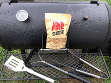 Load image into Gallery viewer, GTS Fire Starter for Charcoal and Firewood, Super Fast Lighting, Perfect for BBQ, Campfire and Fireplace, All Natural, Long 8-10min Burn, Waterproof and Sealed Pack, 25 pcs