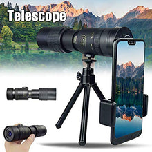 Load image into Gallery viewer, 4K 10-300X40mm Super Telephoto Zoom Monocular Telescope, Owthin monocular telescope,Waterproof Fogproof Monocular with Smartphone Holder & Tripod for Bird Watching Hunting Camping Travelling Hiking