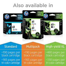 Load image into Gallery viewer, HP 61 | 2 Ink Cartridges | Black, Tri-color | CH561WN, CH562WN