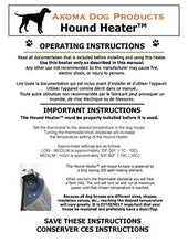 Load image into Gallery viewer, Akoma Hound Heater Dog House Heater, Outdoor Pet Furnace 300w with 6 Foot Anti-Chew Cord - For Most Dog Houses