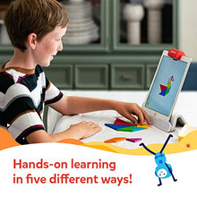Load image into Gallery viewer, Osmo - Genius Starter Kit for iPad - 5 Hands-On Learning Games - Ages 6-10 - Math, Spelling, Problem Solving, Creativity & More - (Osmo iPad Base Included), Multicolor