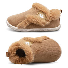 Load image into Gallery viewer, Newborn Baby Booties Non-Slip Sole for Boys Girls Infant Winter Shoes Warm Fleece Cozy Socks Shoes