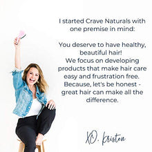 Load image into Gallery viewer, Crave Naturals Glide Thru Detangling Brush for Adults & Kids Hair. Detangler Hairbrush for Natural, Curly, Straight, Wet or Dry Hair. Hair Brushes for Women. Styling Brush (Turquoise)