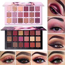 Load image into Gallery viewer, 2Pcs UCANBE Twilight Dusk + Aromas Nude Eyeshadow Palette Makeup Set, Matte Shimmer Glitter Pressed Pearl All Highly Pigmented Blending Powder, Natural Velvet Texture Eye Shadow Kit