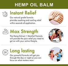 Load image into Gallery viewer, GPGP GreenPeople Natural Hemp Extract Balm - 300,000MG - Hemp Cream is Suitable for Muscles, Back, Ankle, Knees - 1.7oz