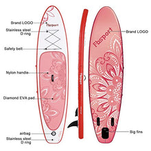 Load image into Gallery viewer, FBSPORT 10'6'' Premium Inflatable Stand Up Paddle Board, Yoga Board with Durable SUP Accessories & Carry Bag | Wide Stance, Surf Control, Non-Slip Deck, Leash, Paddle and Pump for Youth & Adult