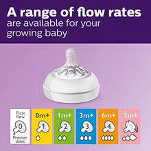 Load image into Gallery viewer, Philips Avent Natural Baby Bottle, Clear, 4oz, 4pk, SCF010/47