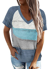 Load image into Gallery viewer, Biucly Womens Sexy Summer Tank Tops Scoop Neck Knit Cami Top Loose Sleeveless Blouse Shirts for Women,US 12-14(L),White,Sky Blue,Grey,Light Blue