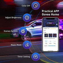 Load image into Gallery viewer, Govee Interior Car Lights with Smart App Control, RGBIC Car Lights with Music Sync Mode, DIY Mode and Multiple Scene Options, 2 Lines Design Car LED Lights for Cars, Trucks, SUVs