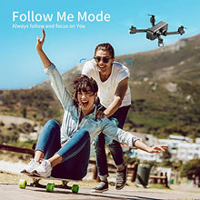 Load image into Gallery viewer, SNAPTAIN SP510 Foldable GPS FPV Drone with 2.7K Camera for Adults UHD Live Video RC Quadcopter for Beginners with GPS, Follow Me, Point of Interest, Waypoints, Long Control Range, Auto Return