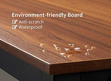 Load image into Gallery viewer, Cubiker Computer Desk 40" Sturdy Office Desk Modern Simple Style Table for Home Office, Notebook Writing Desk with Extra Strong Legs, Espresso