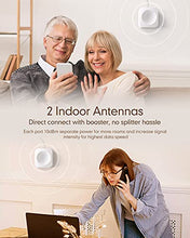 Load image into Gallery viewer, SuperBars Cell Phone Booster for Home, 6,000 sq ft with 2 Indoor Antennas, App Remote Monitor, All U.S. Carriers -Verizon, AT&T, & More, FCC Approved