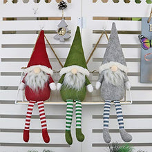 Load image into Gallery viewer, Christmas Decorations Home Decor Doll, Christmas Ornaments Plush Long Hat Forest Man Figurine Creative Xmas Santa Claus Faceless Doll Gifts