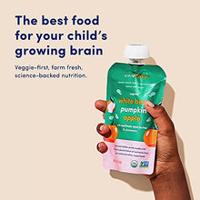 Load image into Gallery viewer, Cerebelly Baby Food Pouches – White Bean Pumpkin Apple (Pack of 6), Organic Fruit & Veggie Purees, Great Snack for Toddlers, 16 Brain-supporting Nutrients from Superfoods, No Added Sugar