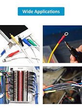 Load image into Gallery viewer, 650 pcs Black Heat Shink Tubing and 650 pcs Colorful Heat Shink Tubing Wire Shrink Wrap UL Approved Ratio 2:1 Electrical Cable Wire Kit