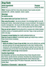 Load image into Gallery viewer, Biofreeze Pain Relief Patch, Large, 5 Patches