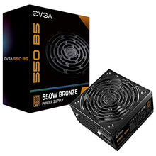 Load image into Gallery viewer, EVGA 550 B5, 80 Plus BRONZE 550W, Fully Modular, EVGA ECO Mode, 5 Year Warranty, Compact 150mm Size, Power Supply 220-B5-0550-V1