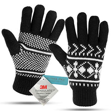 Load image into Gallery viewer, Luther Pike Seattle Knit Winter Gloves For Women Warm & Cozy, Comfortable: Thermal Insulation