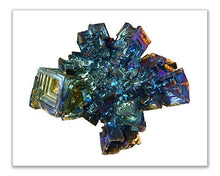 Load image into Gallery viewer, Crystal Quartz Geodes Prints - Set of 6 (8x10) Cluster Esoteric Abstract Wall Art Decor - Amethyst - Bismuth - Ammonite - Blue Agate - Labradorite - Natural Stone