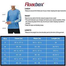 Load image into Gallery viewer, Roadbox UPF 50+ Fishing Shirts for Men Long Sleeve UV Sun Protection Rash Guard T-Shirt Quick Dry Outdoor Tops for Running, Hiking, Swimming