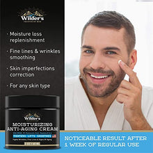Load image into Gallery viewer, Men's Face Moisturizer - Anti Aging & Anti Wrinkle Cream - Proudly Made in USA - After Shave Lotion - Facial Skin Care with Collagen, Retinol & Hyaluronic Acid - Day & Night Moisturizing for Any Age
