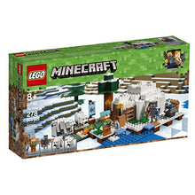 Load image into Gallery viewer, LEGO Minecraft The Polar Igloo 21142 Building Kit (278 Pieces) (Discontinued by Manufacturer)