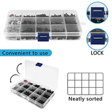 Load image into Gallery viewer, 500Pcs RC Screw Kit RC Repair Tool Assortment Set Universal Screws Hardware Fasteners Set RC Spare Parts & Repair Accessories Set for 1/8 1/10 1/12 1/16 Scale RC Cars Truck Crawler DIY Parts